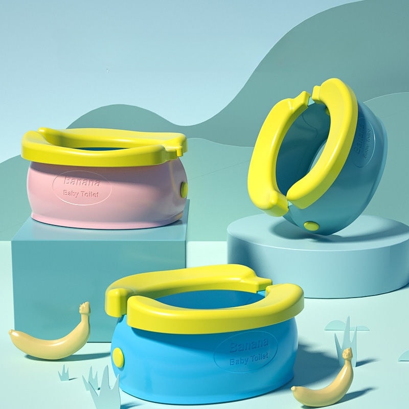 Portable Banana Shaped Baby Travel Potty Seat